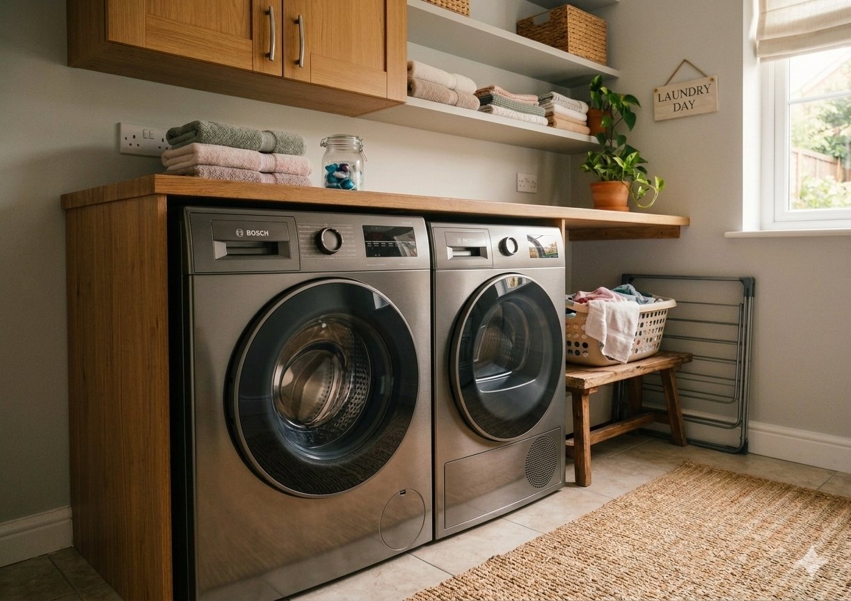 Washer and Dryer Set